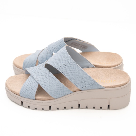 Vionic Uptown Sunset Wedge Sandal - Blue Size 9.5 - Picture 6 of 12